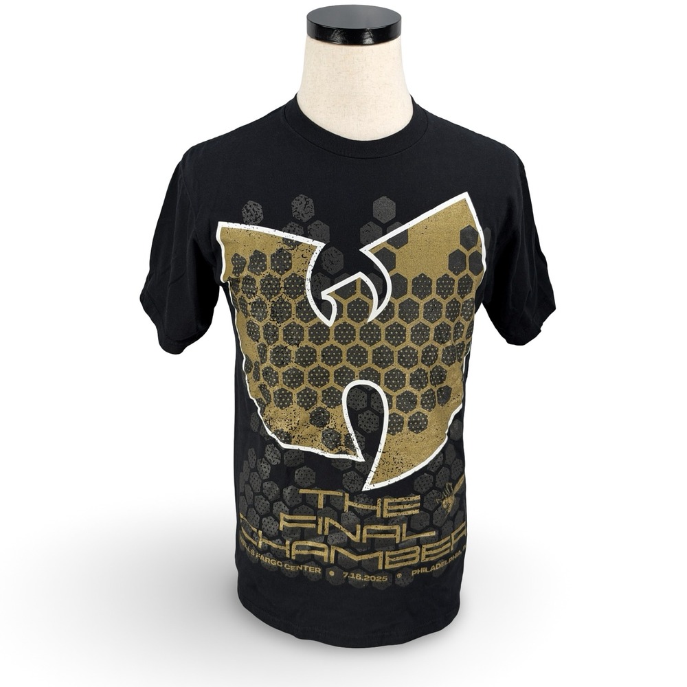 Wu-Tang Clan The Final Chamber Tour Black T-Shirt Medium Philadelphia 2025